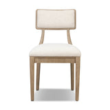 As fans of luxe style at Amethyst, we love the nature inspired Burkhart Dining Chair - Charter Oatmeal. This item pairs well with other brands such as Surya and is perfect for modern homes Amethyst Home provides interior design, new home construction design consulting, vintage area rugs, and lighting in the Charlotte metro area.