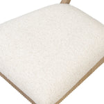 As fans of luxe style at Amethyst, we love the nature inspired Burkhart Dining Chair - Charter Oatmeal. This item pairs well with other brands such as Surya and is perfect for modern homes Amethyst Home provides interior design, new home construction design consulting, vintage area rugs, and lighting in the Houston metro area.