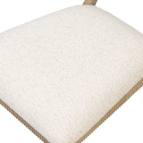 As fans of luxe style at Amethyst, we love the nature inspired Burkhart Dining Chair - Charter Oatmeal. This item pairs well with other brands such as Surya and is perfect for modern homes Amethyst Home provides interior design, new home construction design consulting, vintage area rugs, and lighting in the Houston metro area.