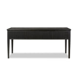 As lovers of luxe style at Amethyst, we love the nature inspired Bush Desk - Distressed Black Oak. This item pairs well with other brands such as Loloi Rugs and is perfect for eclectic homes Amethyst Home provides interior design, new home construction design consulting, vintage area rugs, and lighting in the Austin metro area.
