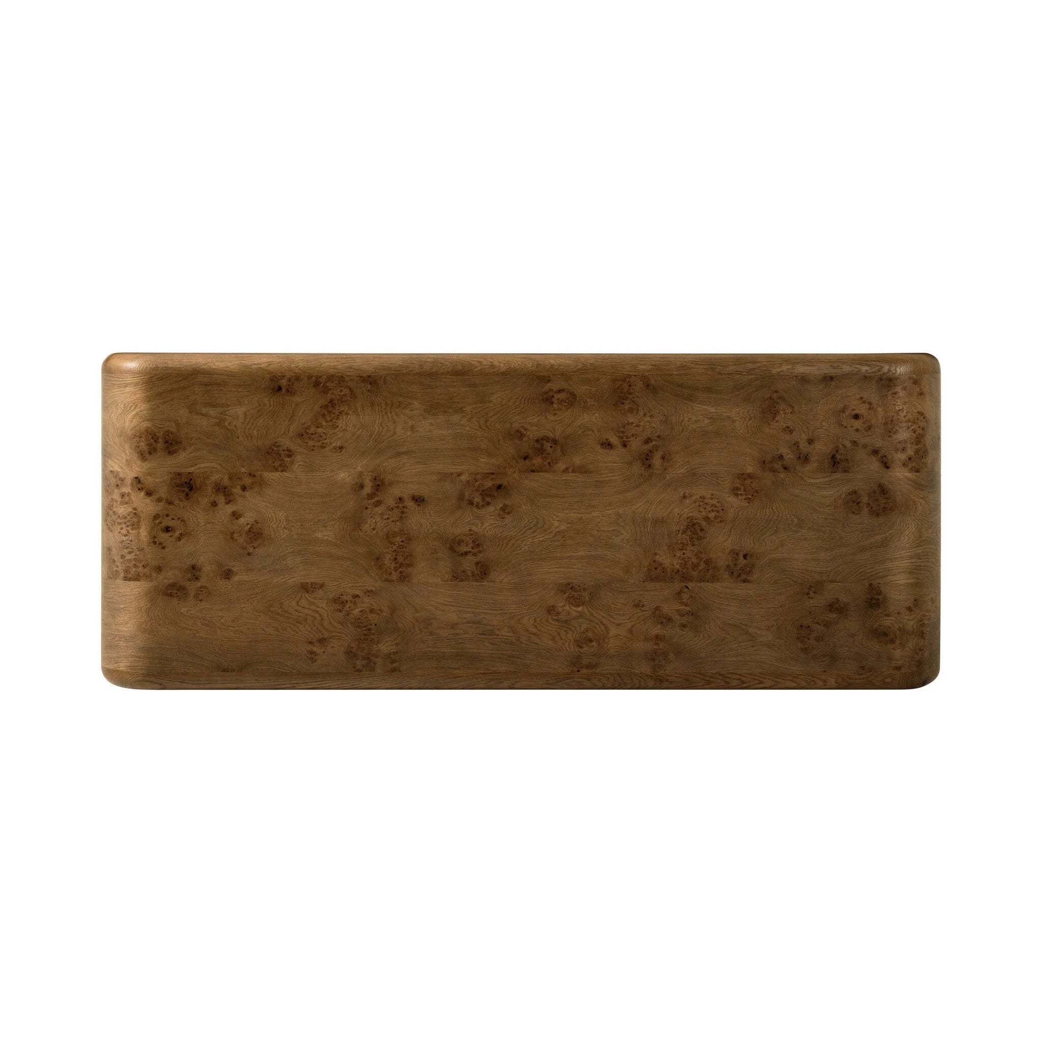 As enthusiasts of organic modern aesthetics at Amethyst, we love the optimistic inspired Daven Desk - Rye Medium Burl Oak Veneer. This item pairs well with other brands such as Ethnicraft and is perfect for modern homes Amethyst Home provides interior design, new home construction design consulting, vintage area rugs, and lighting in the Monterey metro area.