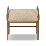 As fans of organic modern design at Amethyst, we love the nature inspired Demi Accent Stool - Beige Shearling. This item pairs well with other brands such as Four Hands and is perfect for modern homes Amethyst Home provides interior design, new home construction design consulting, vintage area rugs, and lighting in the Dallas metro area.