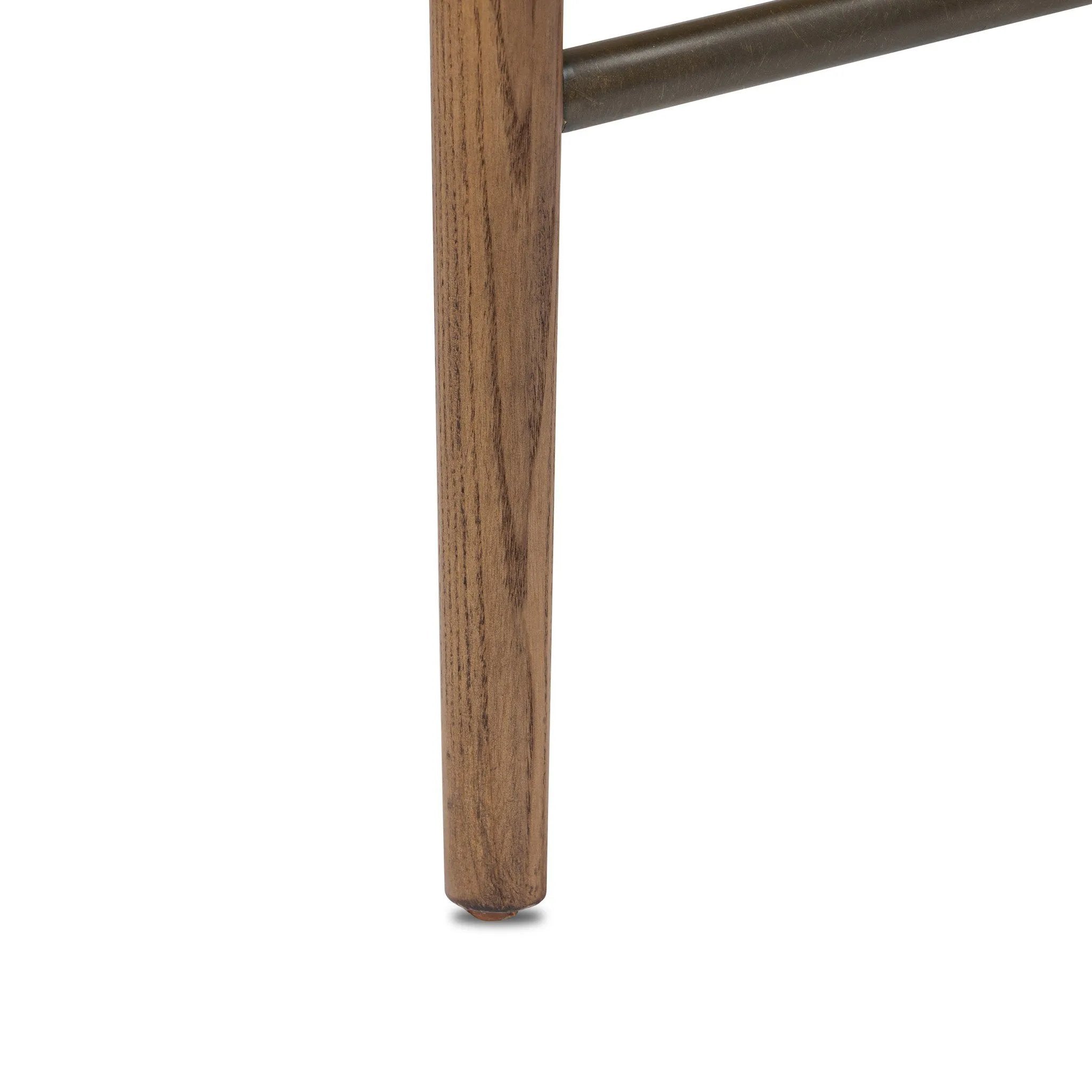 As fans of organic modern design at Amethyst, we love the nature inspired Demi Accent Stool - Beige Shearling. This item pairs well with other brands such as Four Hands and is perfect for modern homes Amethyst Home provides interior design, new home construction design consulting, vintage area rugs, and lighting in the Miami metro area.