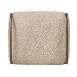 As fans of organic modern design at Amethyst, we love the nature inspired Demi Accent Stool - Beige Shearling. This item pairs well with other brands such as Four Hands and is perfect for modern homes Amethyst Home provides interior design, new home construction design consulting, vintage area rugs, and lighting in the Nashville metro area.