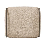 As fans of organic modern design at Amethyst, we love the nature inspired Demi Accent Stool - Beige Shearling. This item pairs well with other brands such as Four Hands and is perfect for modern homes Amethyst Home provides interior design, new home construction design consulting, vintage area rugs, and lighting in the Nashville metro area.