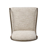 As fans of luxe materials at Amethyst, we love the warm modern inspired Demi Dining Chair - Ivan Stone. This item pairs well with other brands such as Verellen and is perfect for wabi sabi homes Amethyst Home provides interior design, new home construction design consulting, vintage area rugs, and lighting in the Laguna Beach metro area.