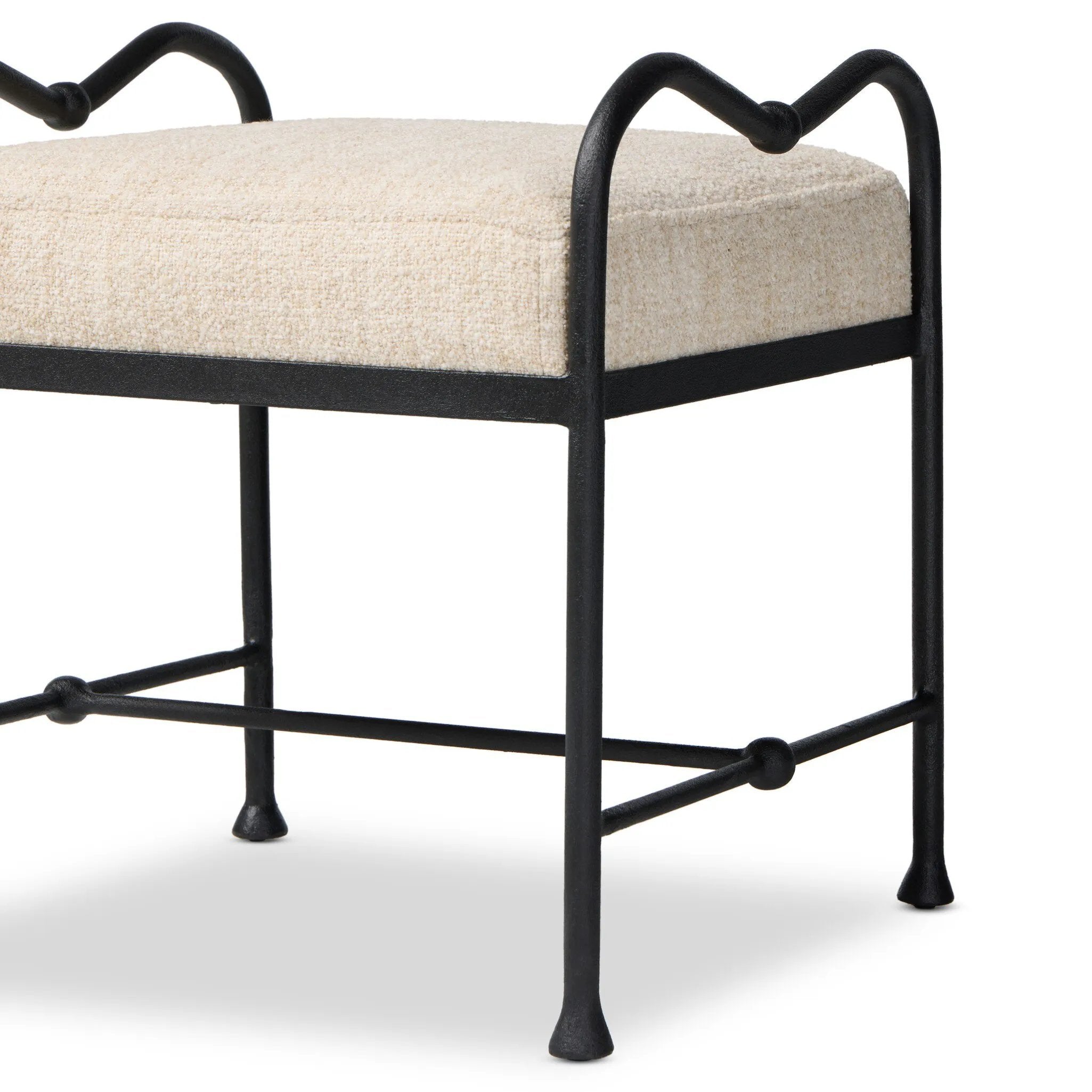 As fans of wabi sabi style at Amethyst, we love the nature inspired Leona Accent Stool - Yuma Cream. This item pairs well with other brands such as Cisco Home and is perfect for modern homes Amethyst Home provides interior design, new home construction design consulting, vintage area rugs, and lighting in the Monterey metro area.