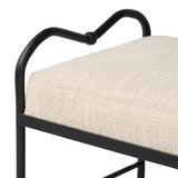 As fans of wabi sabi style at Amethyst, we love the nature inspired Leona Accent Stool - Yuma Cream. This item pairs well with other brands such as Cisco Home and is perfect for modern homes Amethyst Home provides interior design, new home construction design consulting, vintage area rugs, and lighting in the Washington metro area.