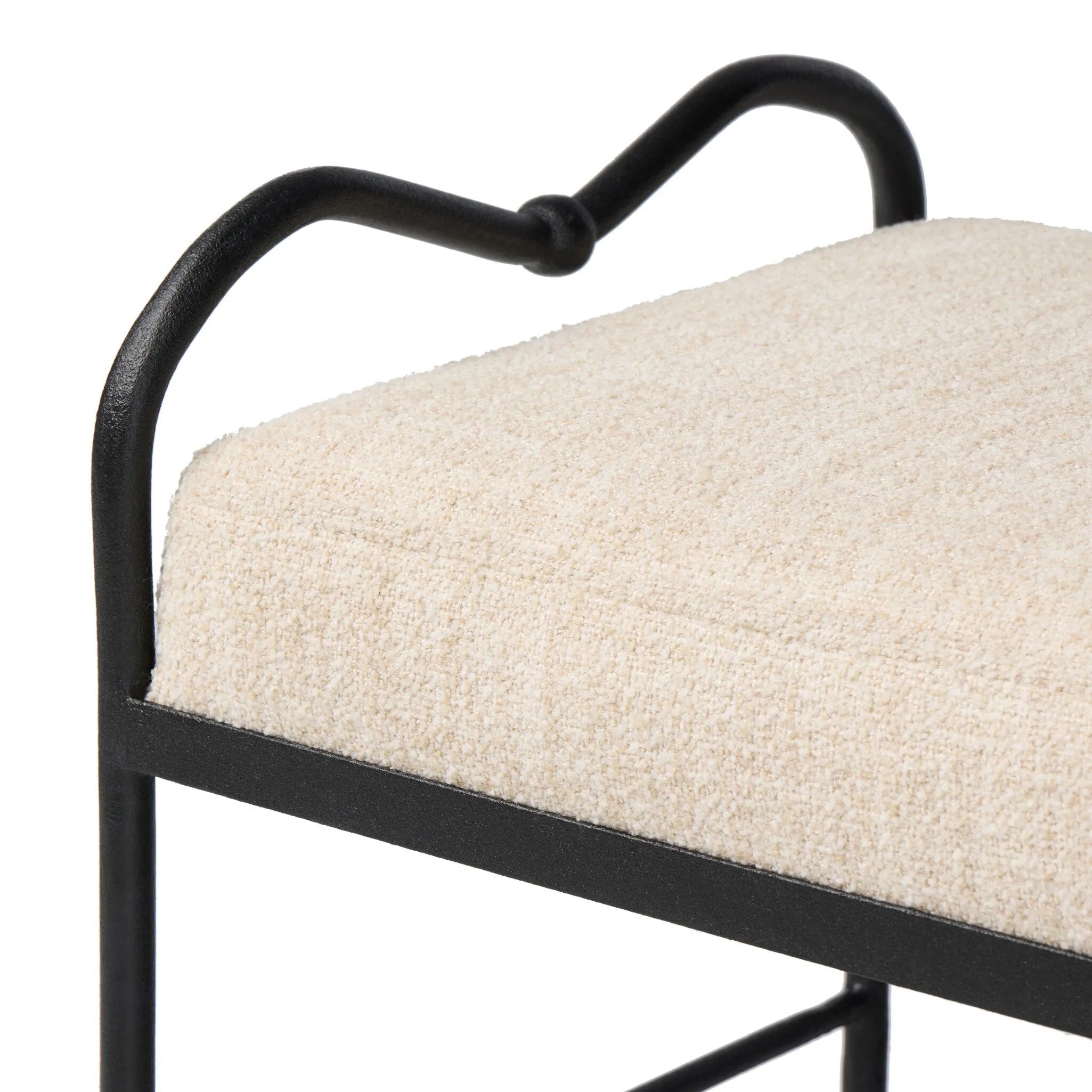 As fans of wabi sabi style at Amethyst, we love the nature inspired Leona Accent Stool - Yuma Cream. This item pairs well with other brands such as Cisco Home and is perfect for modern homes Amethyst Home provides interior design, new home construction design consulting, vintage area rugs, and lighting in the Washington metro area.