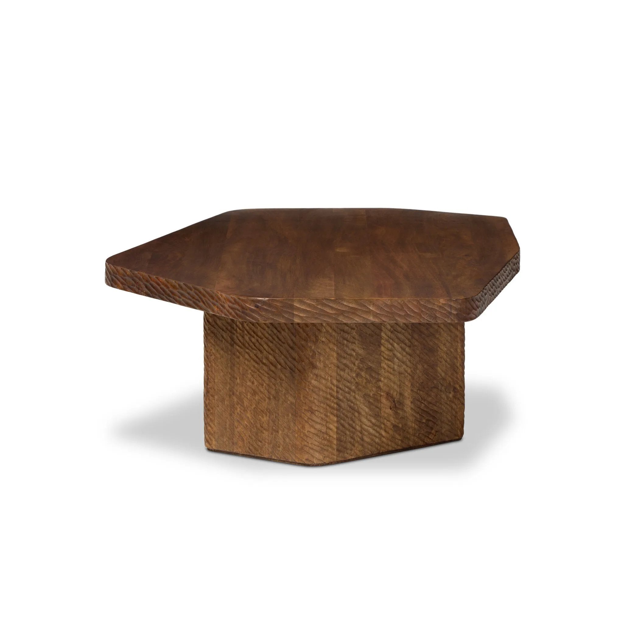As fans of clean aesthetics at Amethyst, we love the warm modern inspired Nella Coffee Table - Warm Chestnut. This item pairs well with other brands such as Loloi Rugs and is perfect for coastal homes Amethyst Home provides interior design, new home construction design consulting, vintage area rugs, and lighting in the Des Moines metro area.