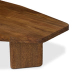 As fans of clean aesthetics at Amethyst, we love the warm modern inspired Nella Coffee Table - Warm Chestnut. This item pairs well with other brands such as Loloi Rugs and is perfect for coastal homes Amethyst Home provides interior design, new home construction design consulting, vintage area rugs, and lighting in the San Diego metro area.