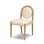 As lovers of natural design at Amethyst, we love the nature inspired Prentiss Dining Chair - Thames Cream. This item pairs well with other brands such as Visual Comfort and is perfect for eclectic homes Amethyst Home provides interior design, new home construction design consulting, vintage area rugs, and lighting in the Tampa metro area.