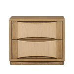 As fans of wabi sabi style at Amethyst, we love the warm modern inspired Wilmina Nightstand - Amber Oak Thin Veneer. This item pairs well with other brands such as Ethnicraft and is perfect for eclectic homes Amethyst Home provides interior design, new home construction design consulting, vintage area rugs, and lighting in the Omaha metro area.