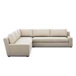 As lovers of organic modern materials at Amethyst, we love the designer inspired Yelena 3-Piece Sectional - Savoy Parchment. This item pairs well with other brands such as Loloi Rugs and is perfect for minimalist homes Amethyst Home provides interior design, new home construction design consulting, vintage area rugs, and lighting in the Boston metro area.