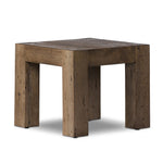 Made from thick-cut oak veneer with a faux rustic finish made to emulate wormwood, this end table features chunky squared legs and dovetail joinery detailing.As lovers of wabi sabi materials at Amethyst, we love the warm modern inspired Abaso End Table - Rustic Wormwood Oak. Amethyst Home provides interior design, new home construction design consulting, vintage area rugs, and lighting in the Portland metro area.