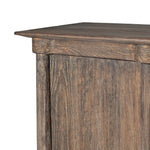 Taking after an antique from China, this inspired cabinet features overlapping double doors and rounded accents. Crafted from solid pine and veneers in a distressed finish for a rustic look Amethyst Home provides interior design, new home construction design consulting, vintage area rugs, and lighting in the Washington metro area.