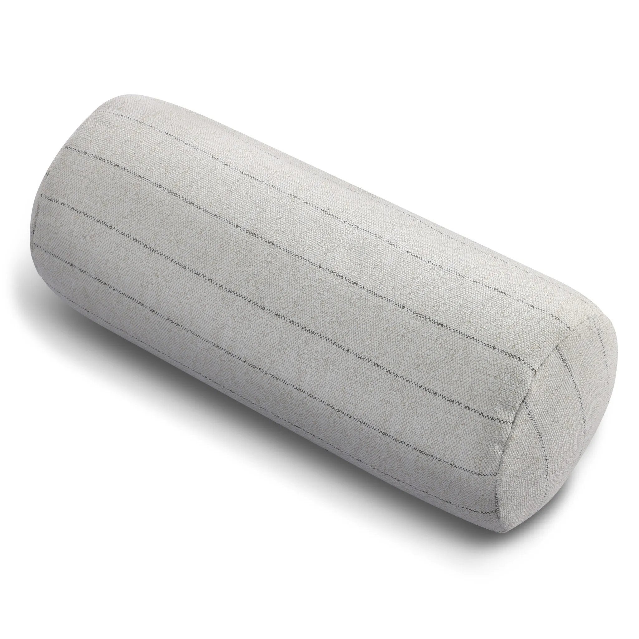 Breezy Italian linen with simple, tonal stripes add a hint of the Mediterranean to your outdoor setup. Cover or store the pillow cover inside during inclement weather and when not in use.As lovers of modern design at Amethyst, we love the warm modern inspired Aldama Outdoor Bolster Pillow - 20"x8". Amethyst Home provides interior design, new home construction design consulting, vintage area rugs, and lighting in the Calabasas metro area.