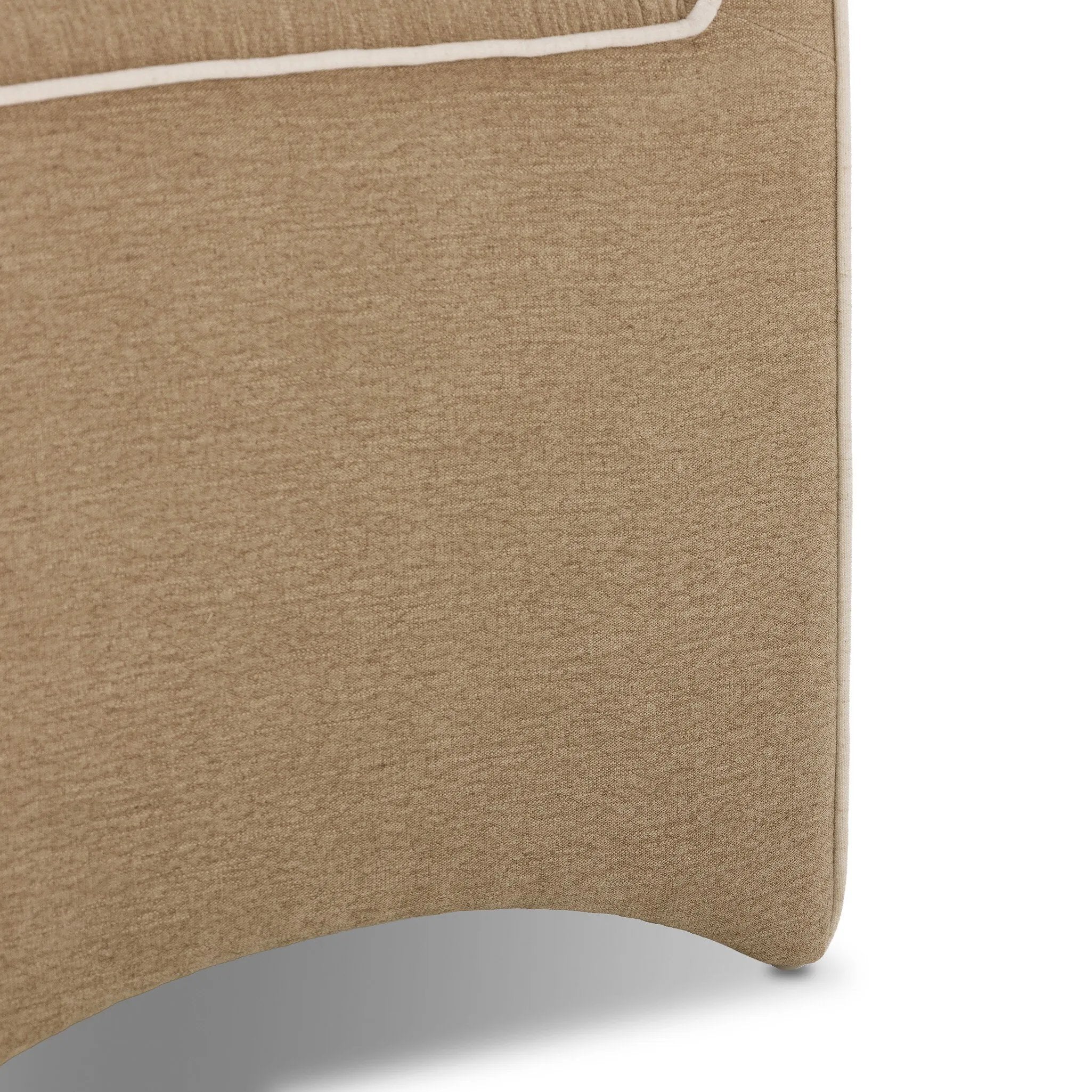 Add a touch of new traditional to any room with an accent stool upholstered in a flax/linen fabric featuring an arched base and piping detail.As fans of clean materials at Amethyst, we love the designer inspired Allonia Accent Stool. This item pairs well with other brands such as Verellen and is perfect for minimalist homes Amethyst Home provides interior design, new home construction design consulting, vintage area rugs, and lighting in the Nashville metro area.