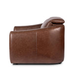 Introducing an Italian-inspired modern recliner chair. Sectional features waterfall seating, curved arms, adjustable headrests, articulating footrests and rounded back corners. The concealed power motion adjusts comfort level. There is a six-motor maximum per power outlet. Each motor comes with a two-year warranty. Amethyst Home provides interior design, new home construction design consulting, vintage area rugs, and lighting in the Washington metro area.
