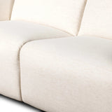 Introducing an Italian-inspired modern sectional with a suite of seating that reclines. Each seat has its very own reclining mechanism so that everyone can sit back and relax. Sectional features waterfall seating, curved arms, adjustable headrests, articulating footrests and rounded back corners. The concealed power motion adjusts comfort level. Amethyst Home provides interior design, new home construction design consulting, vintage area rugs, and lighting in the Kansas City metro area.