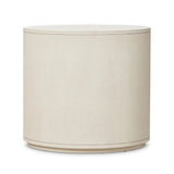 Featuring Amelia Ivory Painted Linen Oval Nightstand by Four Hands at Amethyst Home. Uniquely made from ivory-painted linen, a beautifully curved nightstand shapes four drawers for generous bedside storage.Overall Dimensions: 26.00"w x 20.00"d x 24.00"hWeight : 87.08 lbsMaterials: Painted Linen, Engineered Hardwood. Amethyst Home provides interior design, new home construction design consulting, vintage area rugs, and lighting in the Omaha metro area.