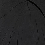 Ground any room with a style inspired by the beautiful simplicity of nature. Made of black-finished resin, the form for this special piece is molded from a tree trunk, then cast in resin to recreate the same shape and texture of the trunk — talk about a true statement piece Amethyst Home provides interior design, new home construction design consulting, vintage area rugs, and lighting in the Austin metro area.