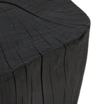 Ground any room with a style inspired by the beautiful simplicity of nature. Made of black-finished resin, the form for this special piece is molded from a tree trunk, then cast in resin to recreate the same shape and texture of the trunk — talk about a true statement piece Amethyst Home provides interior design, new home construction design consulting, vintage area rugs, and lighting in the Kansas City metro area.