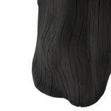 Ground any room with a style inspired by the beautiful simplicity of nature. Made of black-finished resin, the form for this special piece is molded from a tree trunk, then cast in resin to recreate the same shape and texture of the trunk — talk about a true statement piece Amethyst Home provides interior design, new home construction design consulting, vintage area rugs, and lighting in the Laguna Beach metro area.