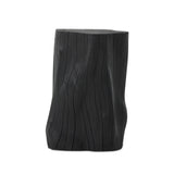 Ground any room with a style inspired by the beautiful simplicity of nature. Made of black-finished resin, the form for this special piece is molded from a tree trunk, then cast in resin to recreate the same shape and texture of the trunk — talk about a true statement piece Amethyst Home provides interior design, new home construction design consulting, vintage area rugs, and lighting in the Park City metro area.