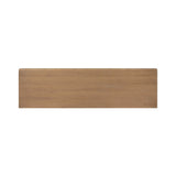 Crafted from sandy solid oak in a waterfall silhouette, this storage-driven dresser adds a touch of contemporary simplicity to your bedroom. A bullnose edge and oval iron drawer pulls add variety.As enthusiasts of modern design at Amethyst, we love the designer inspired Analisa 9 Drawer Dresser - Sandy Oak. Amethyst Home provides interior design, new home construction design consulting, vintage area rugs, and lighting in the San Diego metro area.