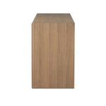 Crafted from sandy solid oak in a waterfall silhouette, this storage-driven dresser adds a touch of contemporary simplicity to your bedroom. A bullnose edge and oval iron drawer pulls add variety.As enthusiasts of modern design at Amethyst, we love the designer inspired Analisa 9 Drawer Dresser - Sandy Oak. Amethyst Home provides interior design, new home construction design consulting, vintage area rugs, and lighting in the Winter Garden metro area.