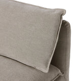 Featuring Andre Slipcovered Linen Dining Banquette Bench by Four Hands at Amethyst Home. Introduce laidback style to your dining area with the Andre Broadway Stone Slipcover Dining Bench. This versatile 51" bench is perfect for seating multiple guests or using as a sleek storage solution. Made with high-quality materials, it offers both durability and sty. Amethyst Home provides interior design, new home construction design consulting, vintage area rugs, and lighting in the Los Angeles metro area.