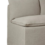 Featuring Andre Broadway Stone Slipcover Dining Banquette by Four Hands at Amethyst Home. The Andre Dining Banquette combines elegant design with comfortable seating. Its Broadway Stone slipcover adds a touch of sophistication and can easily be removed for cleaning. Perfect for hosting guests or family meals.
Overall Dimensions: 80.0" L x 104.0 " W x 3. Amethyst Home provides interior design, new home construction design consulting, vintage area rugs, and lighting in the Salt Lake City metro area.