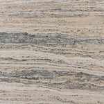 Classic — and classy. This rectangular coffee table is made from white travertine with tessellated columns, for a Greco-Roman look that elevates any living space it's styled in.As fans of natural materials at Amethyst, we love the designer inspired Angelo Coffee Table. Amethyst Home provides interior design, new home construction design consulting, vintage area rugs, and lighting in the San Diego metro area.