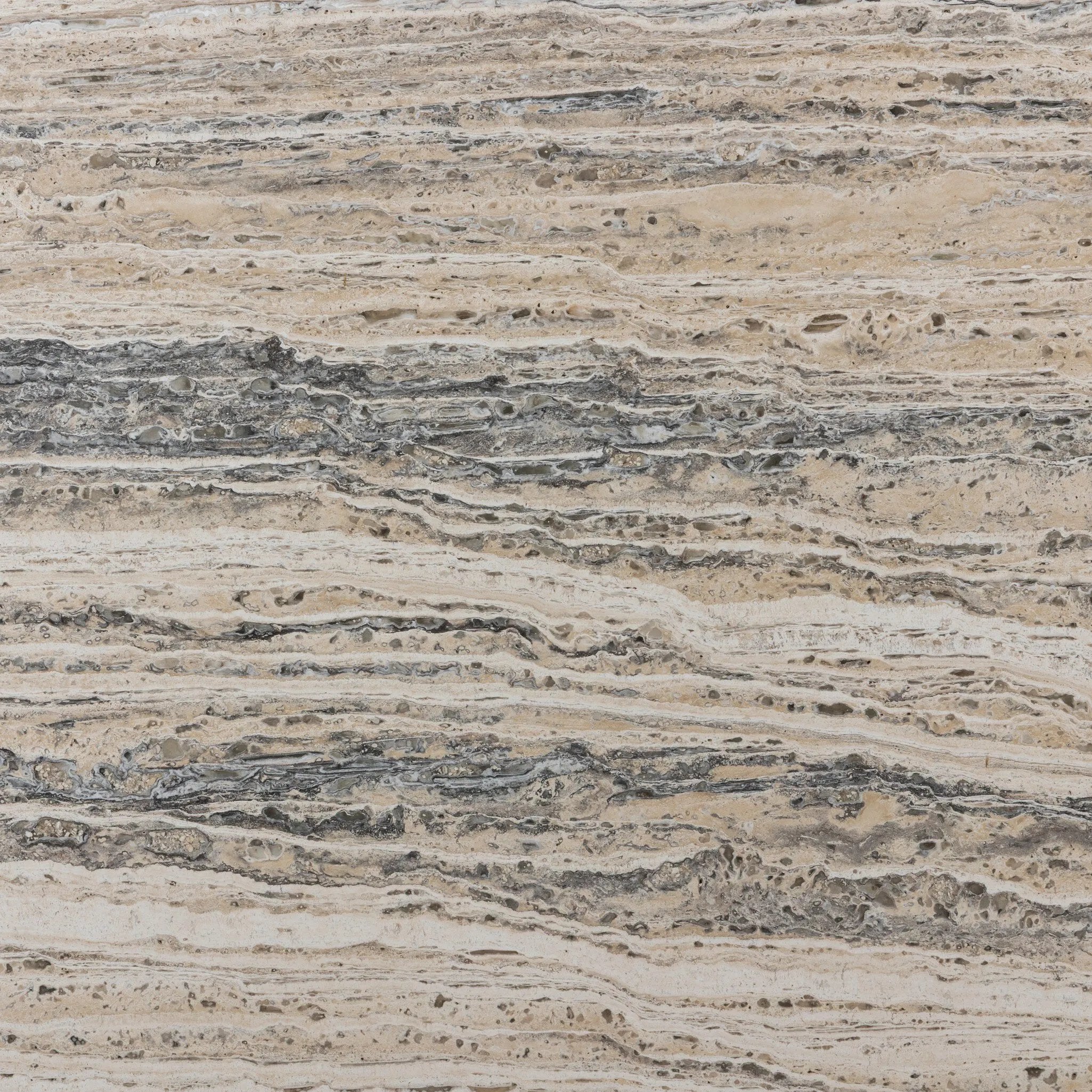 Classic — and classy. This rectangular coffee table is made from white travertine with tessellated columns, for a Greco-Roman look that elevates any living space it's styled in.As fans of natural materials at Amethyst, we love the designer inspired Angelo Coffee Table. Amethyst Home provides interior design, new home construction design consulting, vintage area rugs, and lighting in the San Diego metro area.