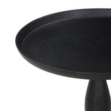 Style this small-scale end table next to any accent chair for a handy extra surface for your favorite drink or book. Made fro