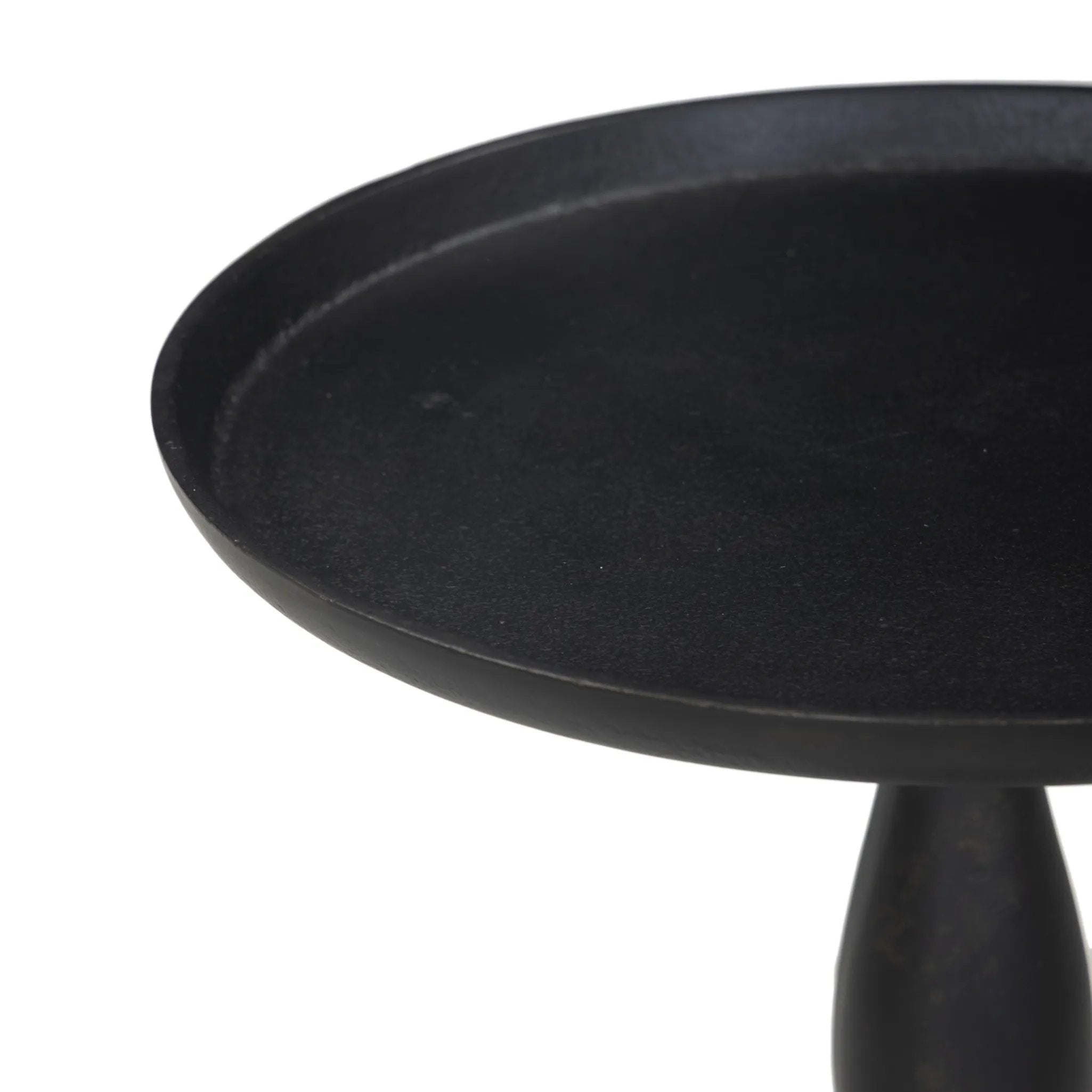 Style this small-scale end table next to any accent chair for a handy extra surface for your favorite drink or book. Made fro