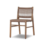 A Craftsman-inspired outdoor dining chair, with a deconstructed woven seat back for airy visual interest. Cover or store indoors during inclement weather and when not in use Amethyst Home provides interior design, new home construction design consulting, vintage area rugs, and lighting in the Alpharetta metro area.