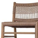 A Craftsman-inspired outdoor dining chair, with a deconstructed woven seat back for airy visual interest. Cover or store indoors during inclement weather and when not in use Amethyst Home provides interior design, new home construction design consulting, vintage area rugs, and lighting in the Tampa metro area.