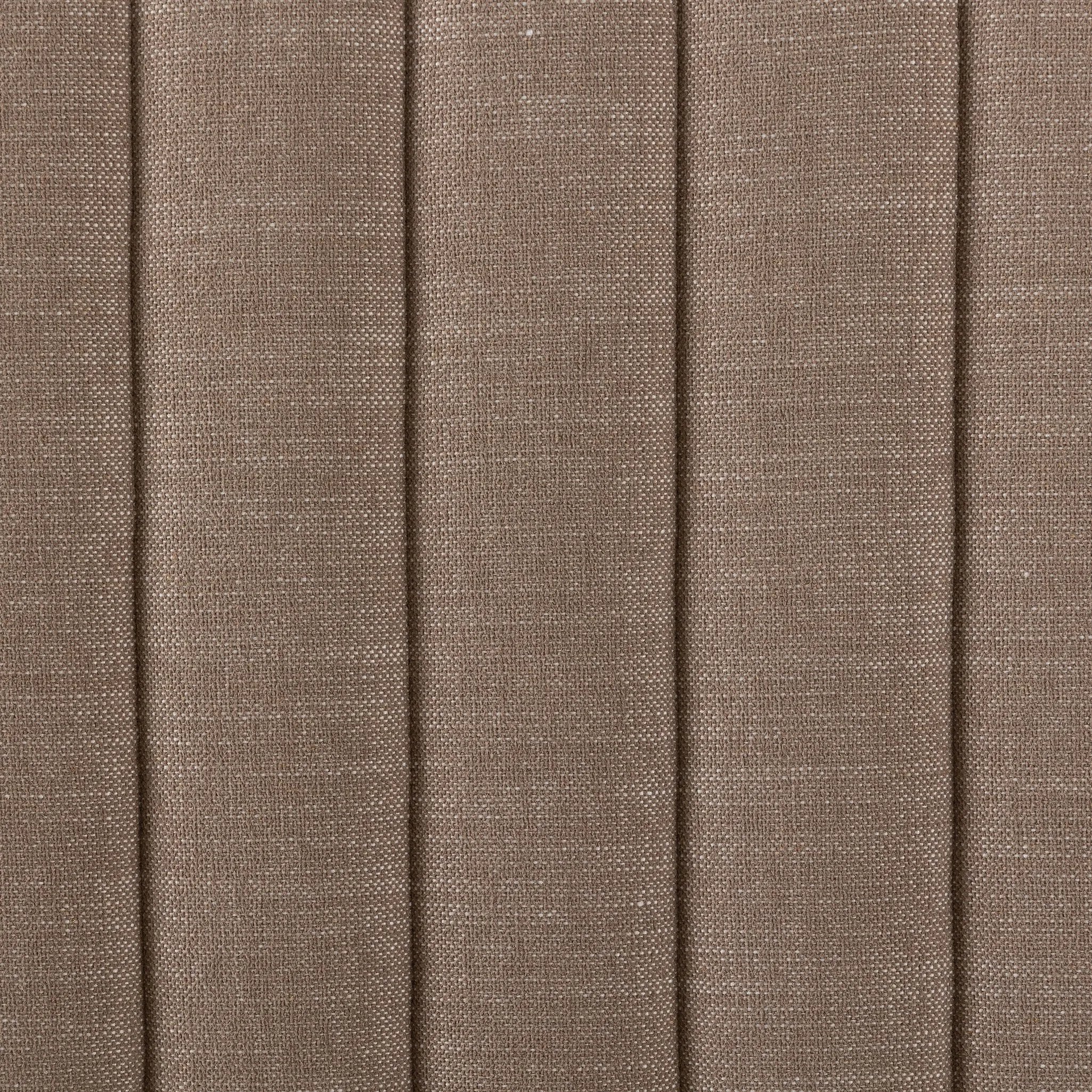 Featuring Augustine Crypton Nomad Taupe Sofa by Four Hands at Amethyst Home. Velvety poly-blend seating takes on dramatic channeling and rich navy hue for trend-forward texture and sumptuous sit.88"Overall Dimensions: 88.00"w x 35.00"d x 26.50"hWeight: 105.82 lbs97"Overall Dimensions: 97.00"w x 35.00"d x 26.50"hWeight: 123.02 lbsMaterials: 92% Polyester, . Amethyst Home provides interior design, new home construction design consulting, vintage area rugs, and lighting in the Los Angeles metro area.