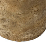 Tonal brown and tan hues define the rich geological texture of this drum planter's faux stone finish, reminiscent of artifacts and primitive tools.As enthusiasts of wabi sabi design at Amethyst, we love the optimistic inspired Aziel Planter - Textured Stone. This item pairs well with other brands such as Four Hands and is perfect for loft homes Amethyst Home provides interior design, new home construction design consulting, vintage area rugs, and lighting in the Charlotte metro area.