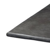 Featuring Bala Aged Grey Outdoor Dining Table 72" by Four Hands at Amethyst Home. Aged grey aluminum and a tapered pedestal base bring sculptural presence to this rectangular table. Designed for versatility, its clean lines and subtle texture make it a striking addition to indoor or outdoor spaces. Cover or store indoors during inclement weather and when no. Amethyst Home provides interior design, new home construction design consulting, vintage area rugs, and lighting in the Nashville metro area.