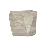 Finished in a unique sage green, a modern-minded end table of solid marble makes quite the statement in any space. Faceted for an extra angular look.As enthusiasts of luxe aesthetics at Amethyst, we love the warm modern inspired Basett End Table - Sage Green Marble. Amethyst Home provides interior design, new home construction design consulting, vintage area rugs, and lighting in the Omaha metro area.