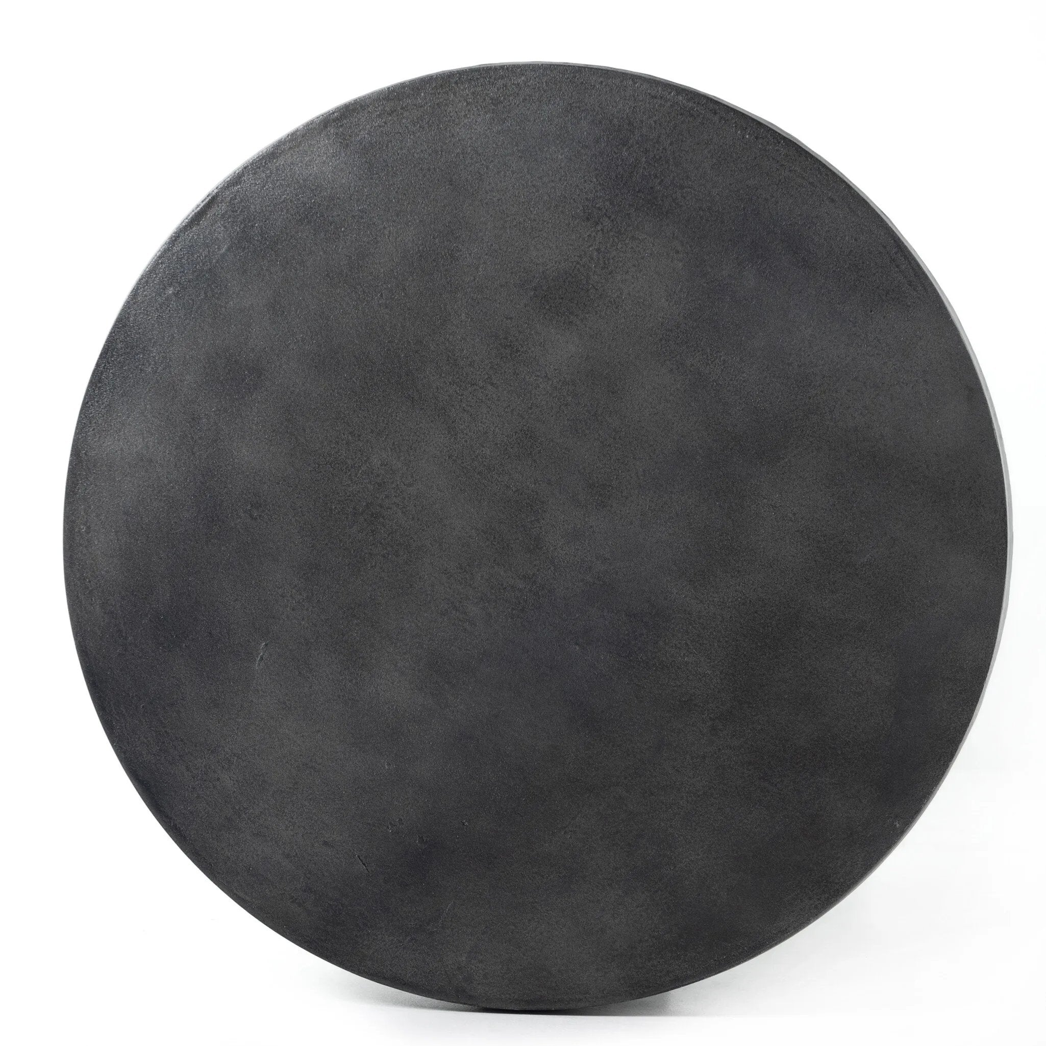 An aged grey finish highlights aluminum's natural depth, for a sleek, simple look with implied movement. Stylish indoors or out. Cover or store indoors during inclement weather and when not in use.As lovers of wabi sabi style at Amethyst, we love the warm modern inspired Basil Outdoor End Table - Aged Grey. Amethyst Home provides interior design, new home construction design consulting, vintage area rugs, and lighting in the Winter Garden metro area.