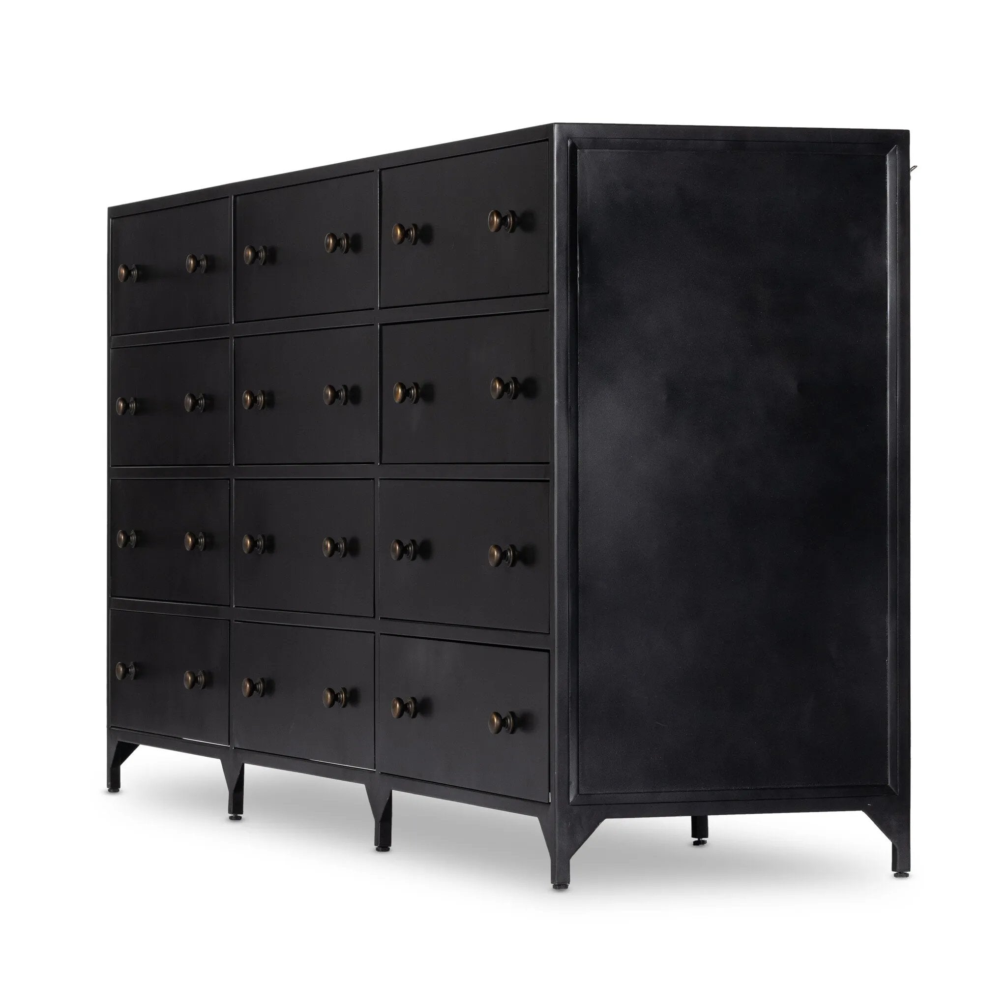 12 drawer dresser black Four Hands Belmont 12 Drawer Dresser