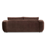 Featuring Benito Surrey Cocoa Sofa by Four Hands at Amethyst Home. Pump up the volume. Sculptural, shapely and finely tailored. Plush chenille-like upholstery emits highs and lows for a refined look and textural feel with eye-catching highs and lows. Rounded edges and roomy seating space, plus pleated back cushions for comfort.Overall Dimensions: 90.00"w x 40. Amethyst Home provides interior design, new home construction design consulting, vintage area rugs, and lighting in the Seattle metro area.