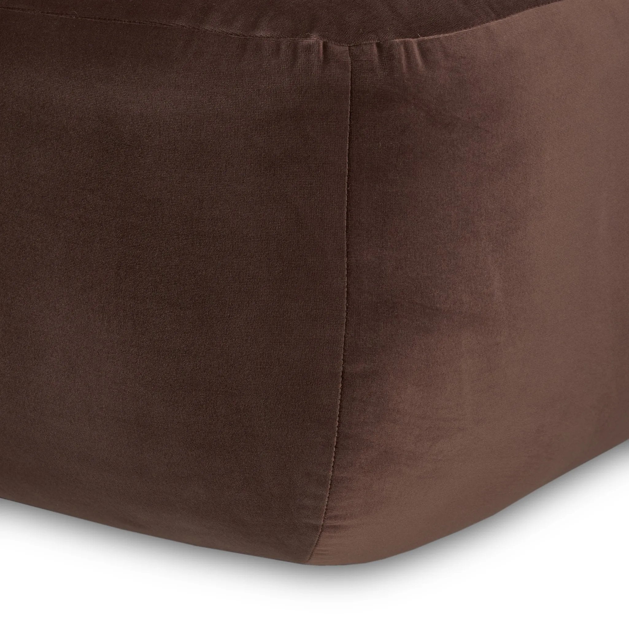 Featuring Benito Surrey Cocoa Sofa by Four Hands at Amethyst Home. Pump up the volume. Sculptural, shapely and finely tailored. Plush chenille-like upholstery emits highs and lows for a refined look and textural feel with eye-catching highs and lows. Rounded edges and roomy seating space, plus pleated back cushions for comfort.Overall Dimensions: 90.00". Amethyst Home provides interior design, new home construction design consulting, vintage area rugs, and lighting in the Winter Garden metro area.