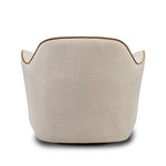 Featuring Bethany Alcala Wheat Swivel Chair by Four Hands at Amethyst Home. Laid-back wing styling adds dramatic form to this tailored 360-degree swivel chair upholstered in poly-linen performance fabric. The flared arms and comfortable S-spring seat are outlined in piping. Performance fabrics are specially created to withstand spills, stains, high traffic and . Amethyst Home provides interior design, new home construction design consulting, vintage area rugs, and lighting in the Miami metro area.