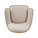 Featuring Bethany Alcala Wheat Swivel Chair by Four Hands at Amethyst Home. Laid-back wing styling adds dramatic form to this tailored 360-degree swivel chair upholstered in poly-linen performance fabric. The flared arms and comfortable S-spring seat are outlined in piping. Performance fabrics are specially created to withstand spills, stains, high traffic a. Amethyst Home provides interior design, new home construction design consulting, vintage area rugs, and lighting in the Portland metro area.