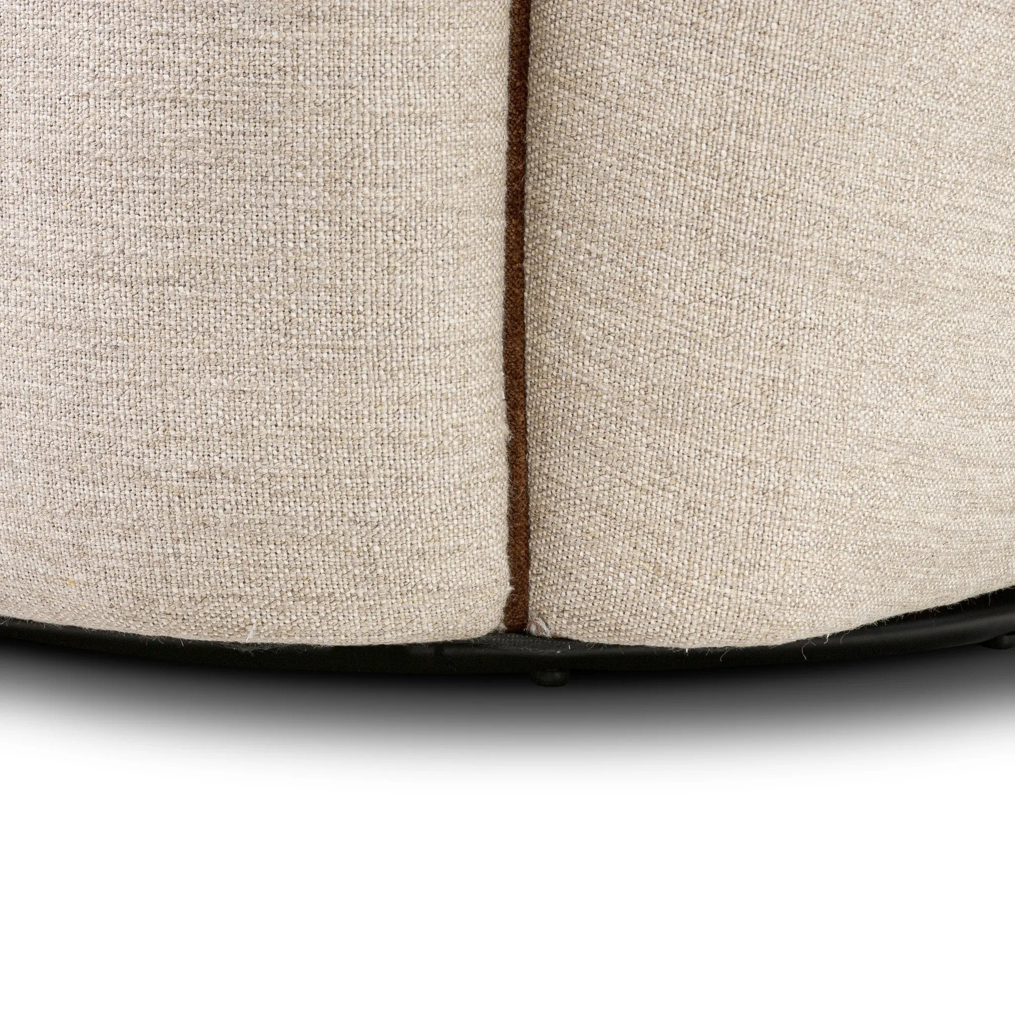 Featuring Bethany Alcala Wheat Swivel Chair by Four Hands at Amethyst Home. Laid-back wing styling adds dramatic form to this tailored 360-degree swivel chair upholstered in poly-linen performance fabric. The flared arms and comfortable S-spring seat are outlined in piping. Performance fabrics are specially created to withstand spills, stains, high tra. Amethyst Home provides interior design, new home construction design consulting, vintage area rugs, and lighting in the Salt Lake City metro area.